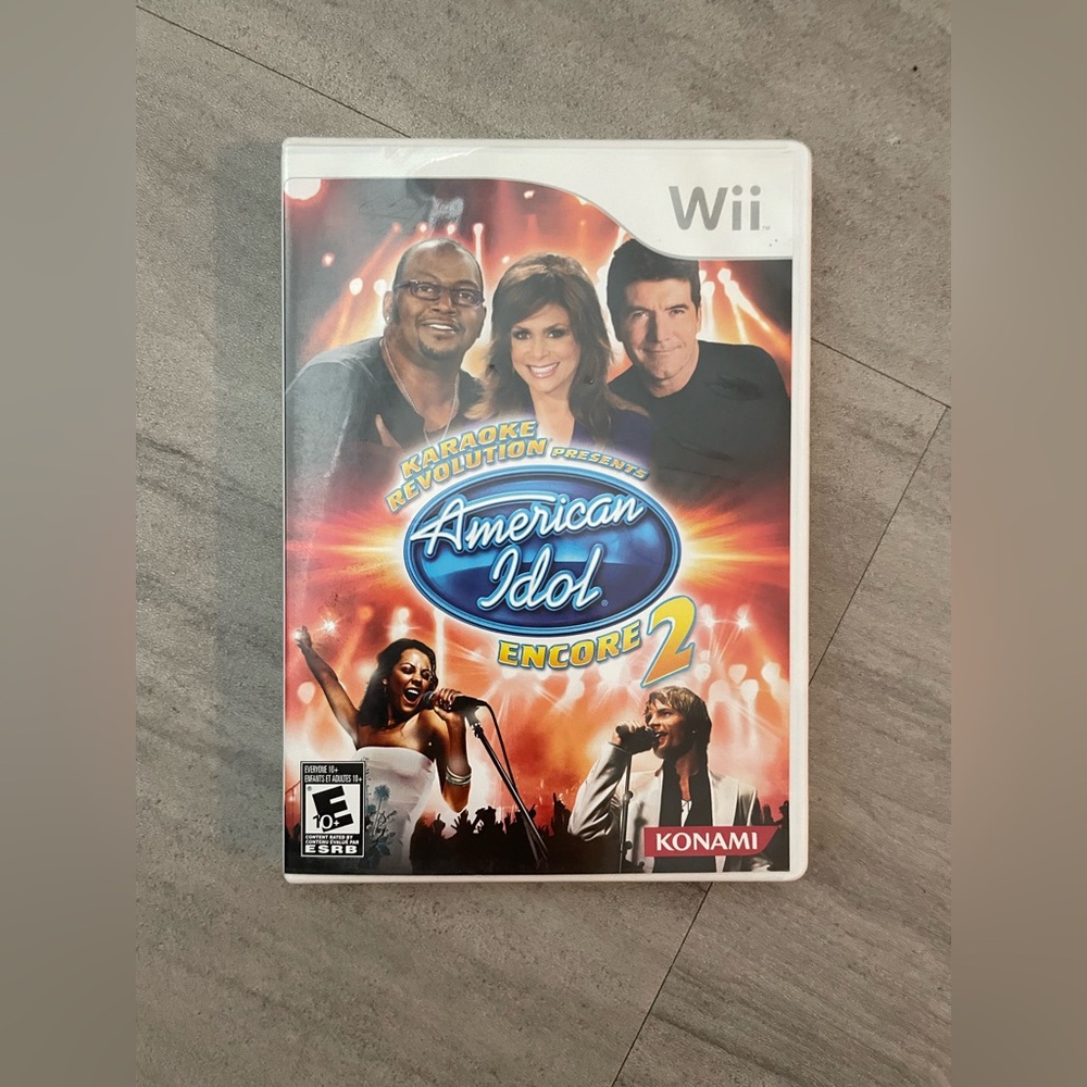 Karaoke Revolution Presents: American Idol Encore 2 for Nintendo Wii PRE-OWNED